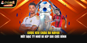 Cược Kèo Châu Âu Hay88 - Hốt Bạc Tỷ Nhờ Bí Kíp Soi Cực Đỉnh